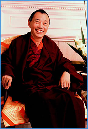 Dudjom Rinpoche and Gyatrul Rinpoche