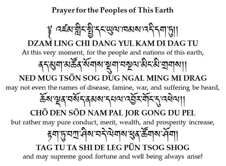 Prayer for the People and Nations of the Earth